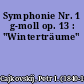 Symphonie Nr. 1 g-moll op. 13 : "Winterträume"